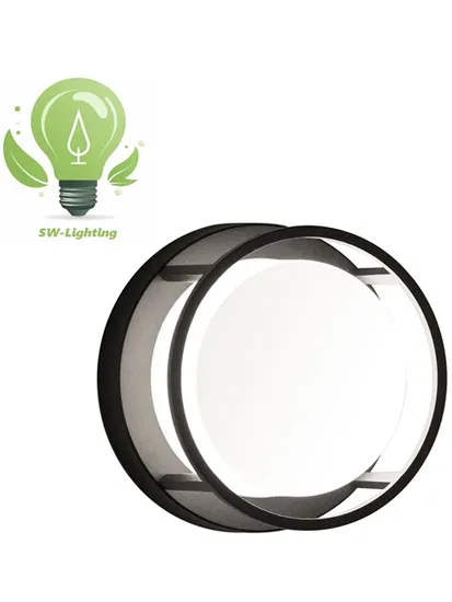 con copertura in PC Lampada LED R7s dimmerabile in alluminio RS7 13W 118mm